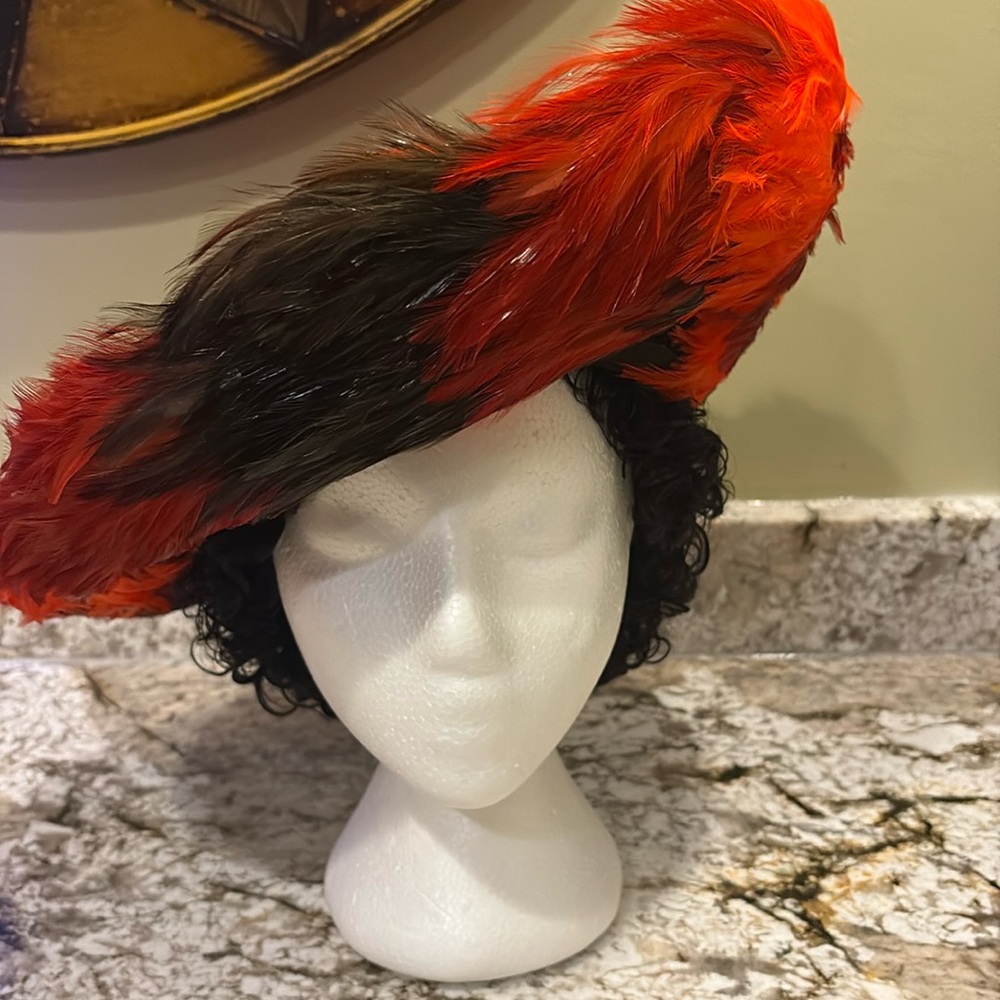 Jack McConnell feather wool winter hat